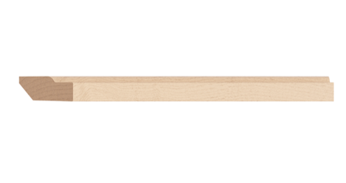 Contemporary Slimline Light Ready Light Rail Molding