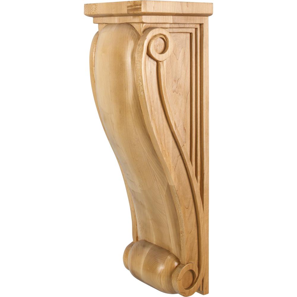 Large Neo Gothic Traditional Corbel 7" x 7" x 22", 1 Pair