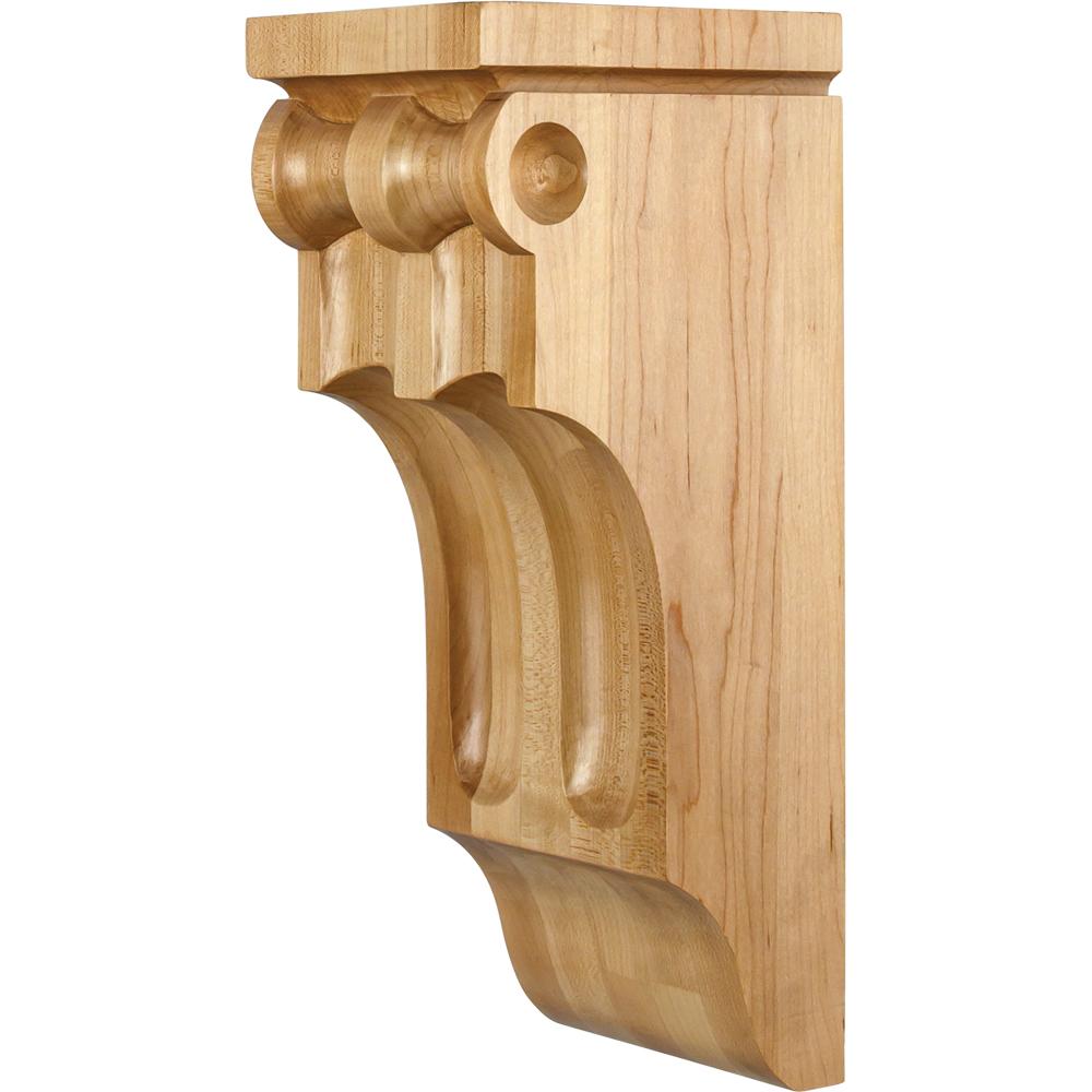 Small Corinthian Corbel 5" x 6" x 14", 1 Pair