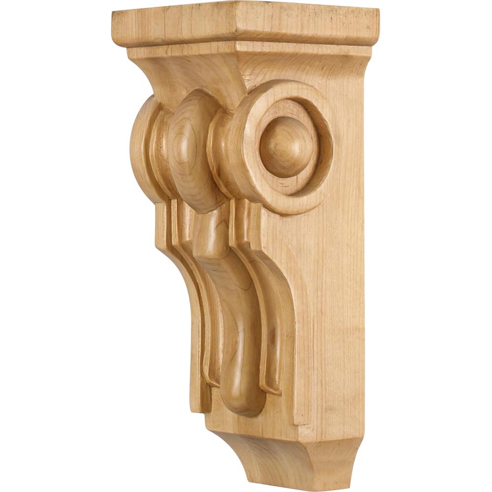 French Romanesque Corbel 4" x 4" x 10", 1 Pair