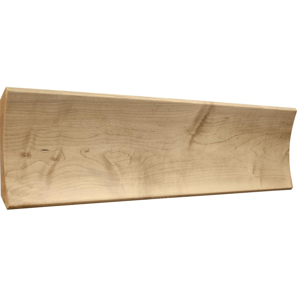 3-PACK Jumbo Cove Crown Molding - 4-1/4" Install Height