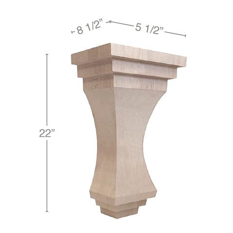 22" Metro Ex Large Corbel, 1 Pair