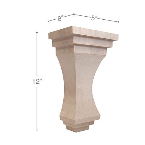 12" Metro Large Corbel, 1 Pair