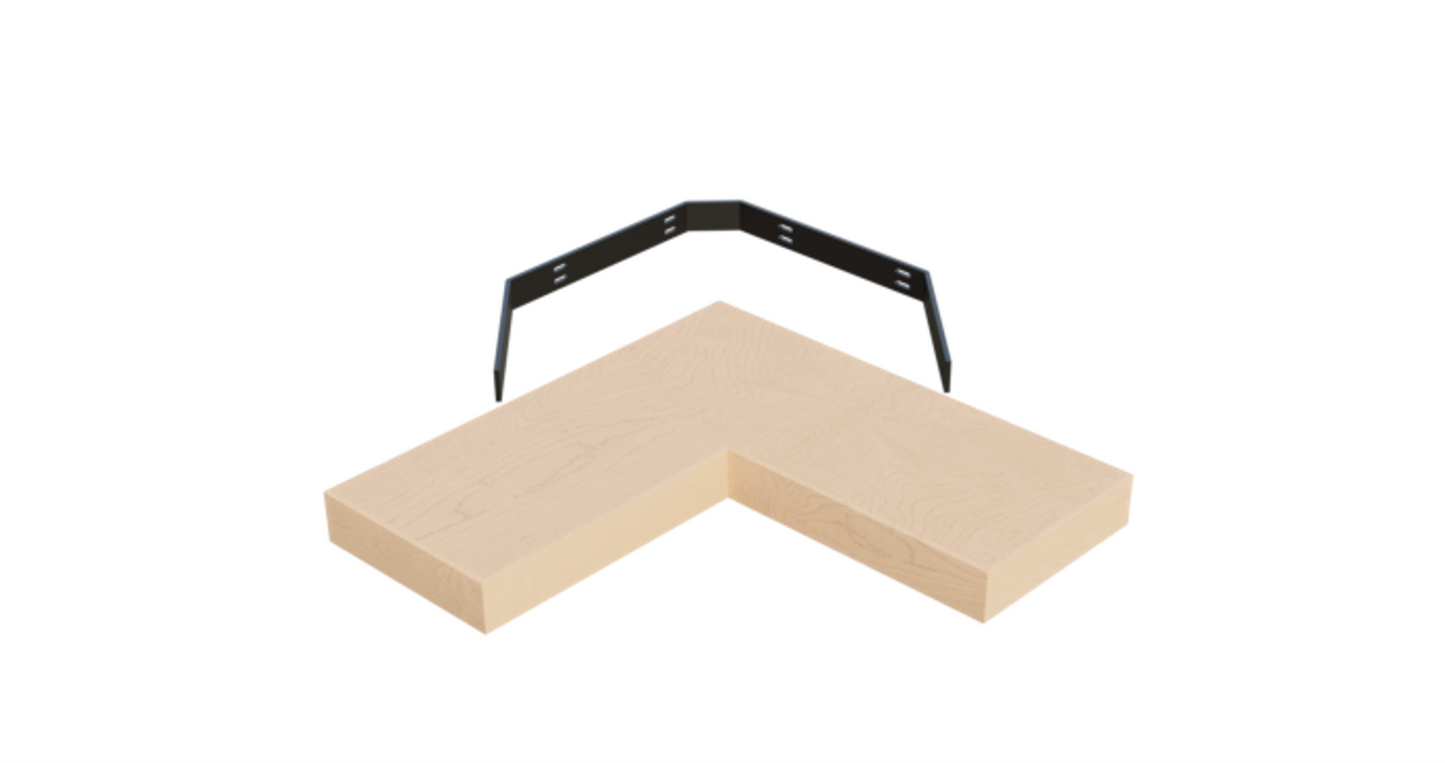 Corner Floating Shelf