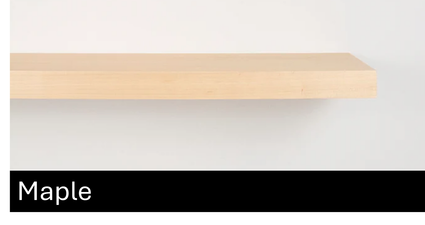 Floating Shelf - Custom Widths: 37" - 41"