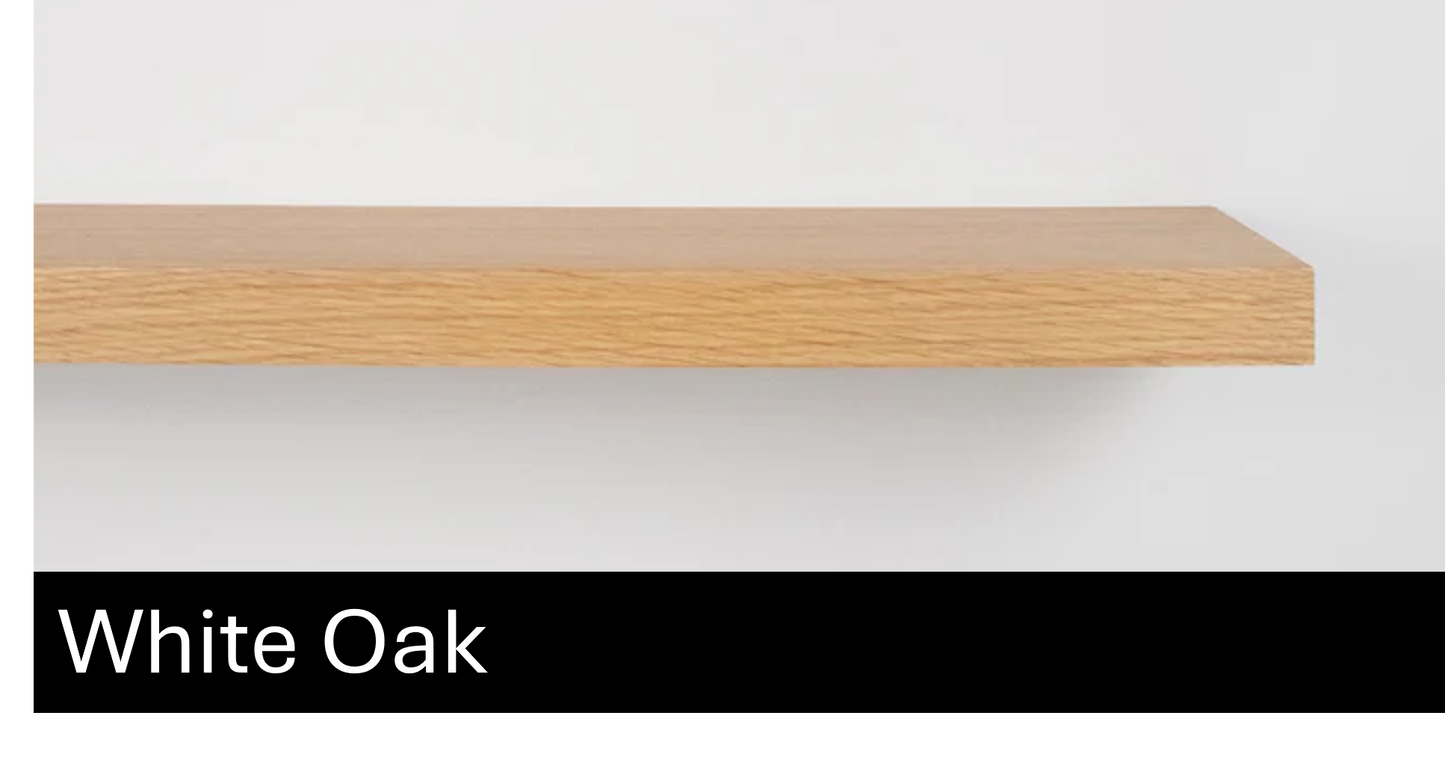 Floating Shelf - Custom Widths: 37" - 41"