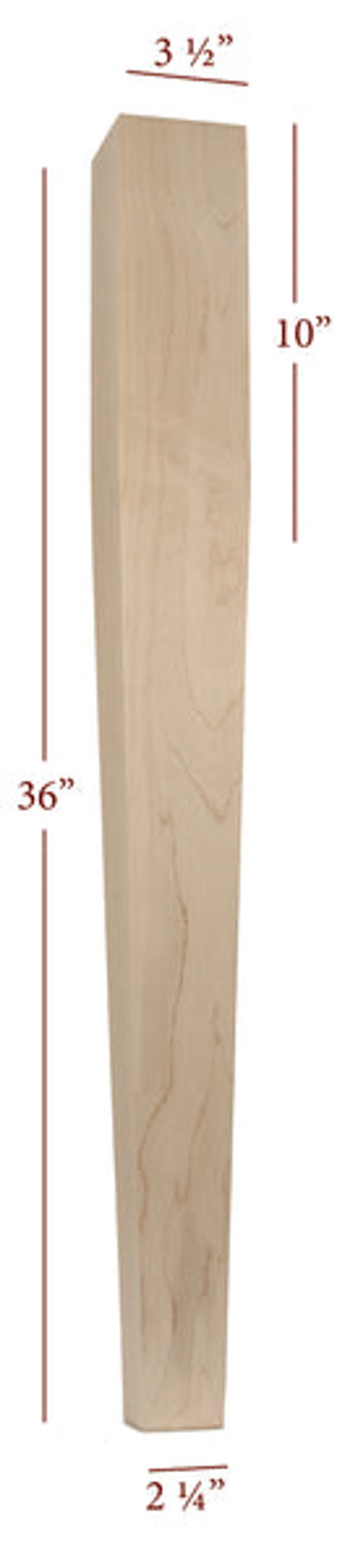 Sedgwick Four Sided Taper Leg