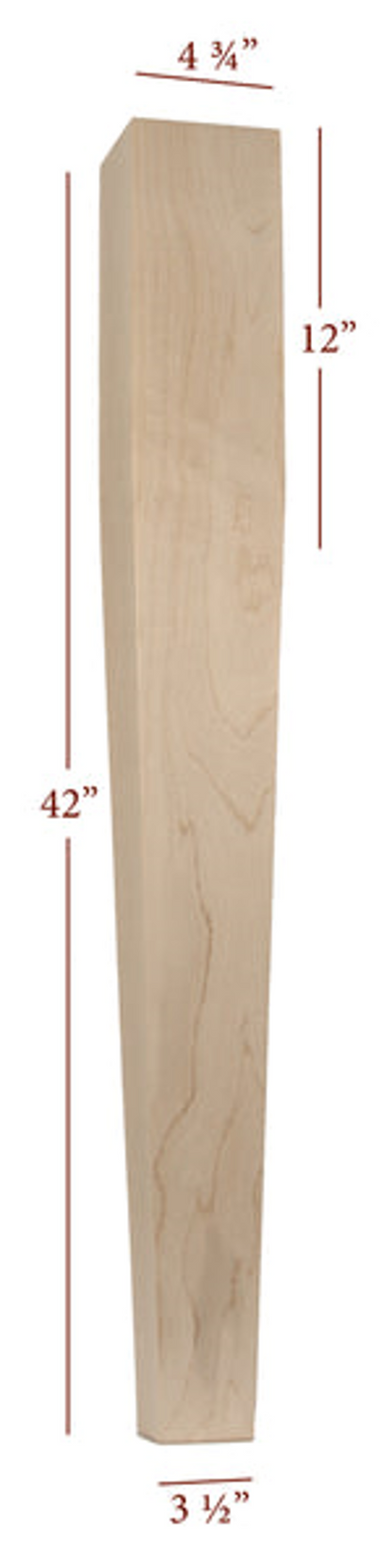 Sedgwick Four Sided Taper Leg