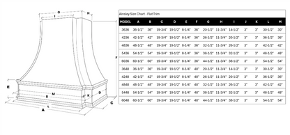 Ainsley Wood Range Hood