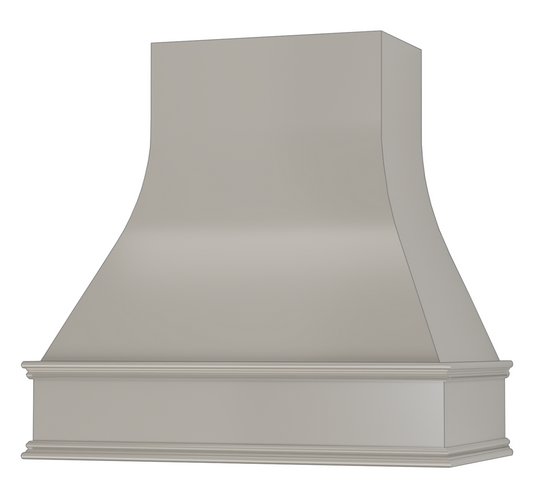 FAST SHIP Ashley Range Hood - Ogee Trim