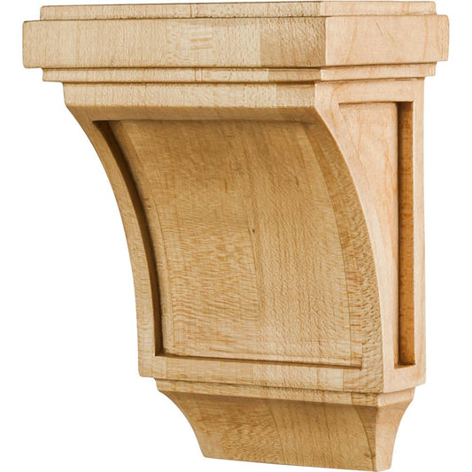 3" x 2" x 4" Mission Corbel, 1 Pair