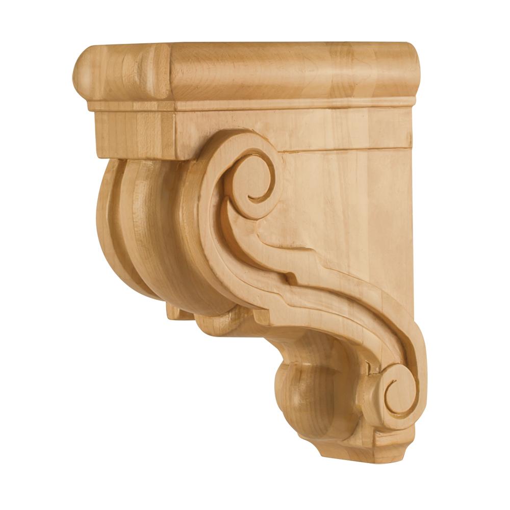 Traditional Bar Bracket 3" x 6" x 8", 1 Pair