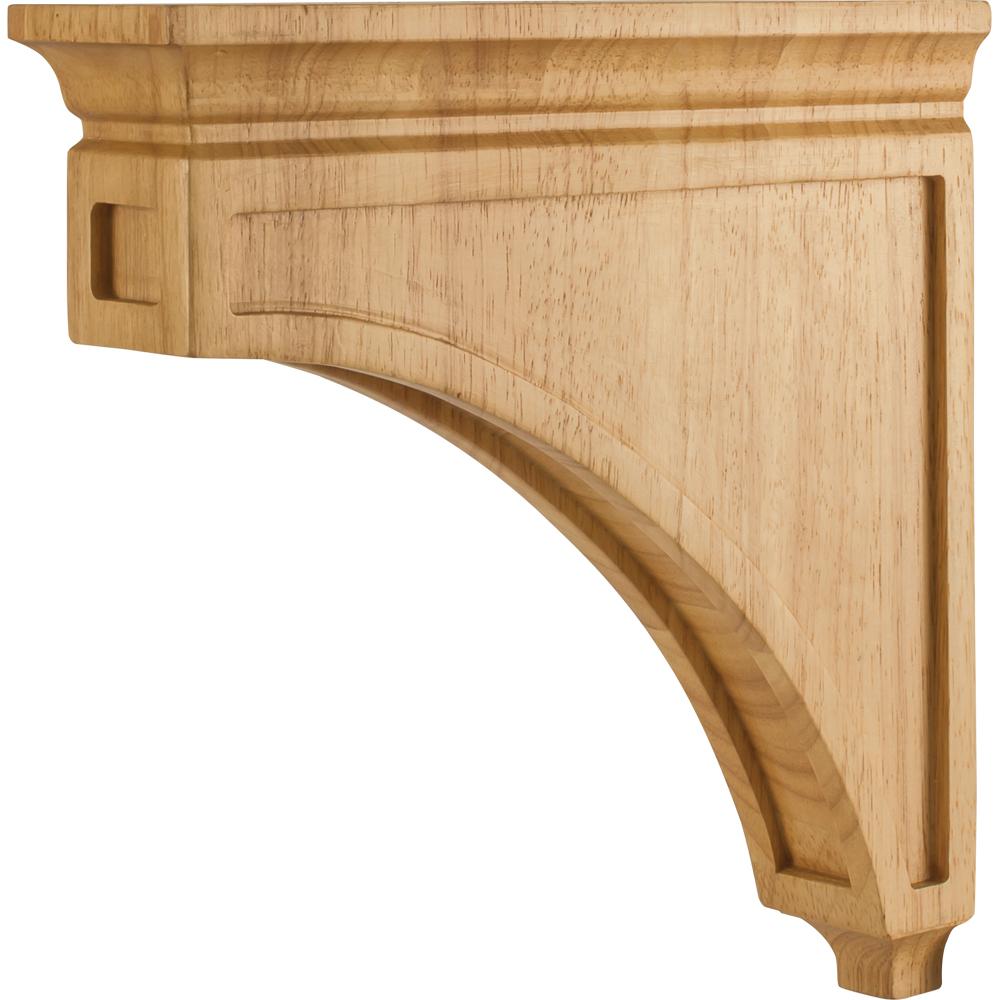 Mission Style Bar Bracket Corbel 3" x 12" x 12", 1 Pair