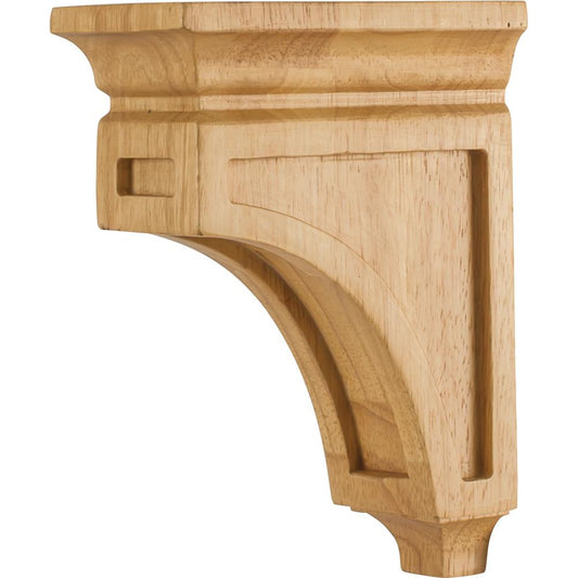 Mission Style Bar Bracket Corbel 3" x 6" x 8", 1 Pair