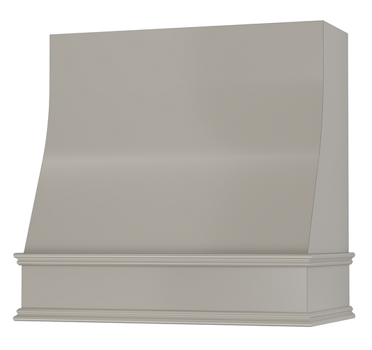 FAST SHIP Sidney Range Hood - Ogee Trim