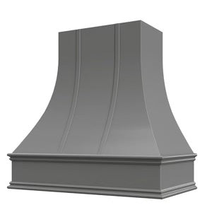 Ashley with Wood Strapping Range Hood - Ogee Trim