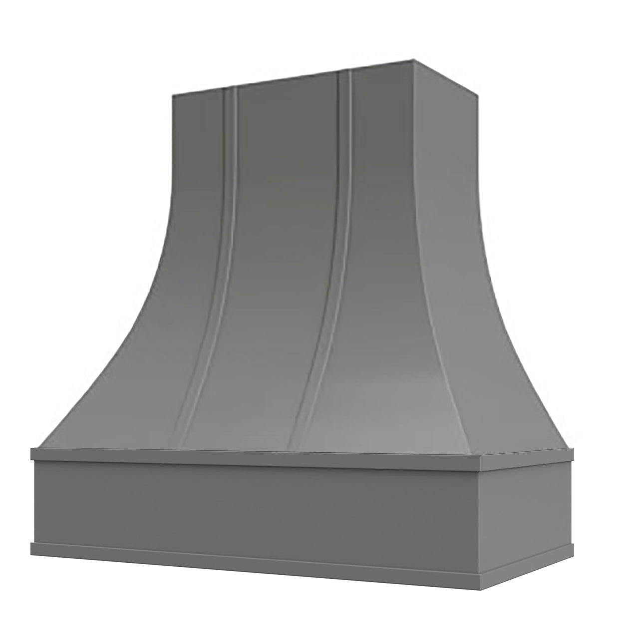 Ashley with Wood Strapping Range Hood - Flat Trim