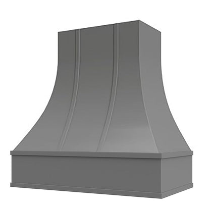 Ashley with Wood Strapping Range Hood - Flat Trim