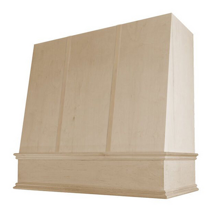 FAST SHIP Blake Range Hood with Strapping - Ogee Trim