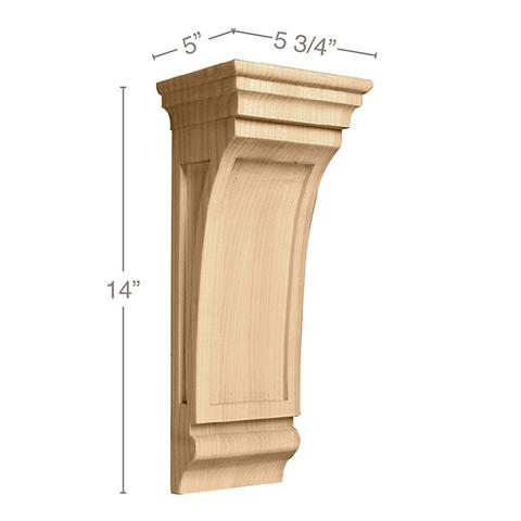 14" Large Mission Corbel, 1 Pair