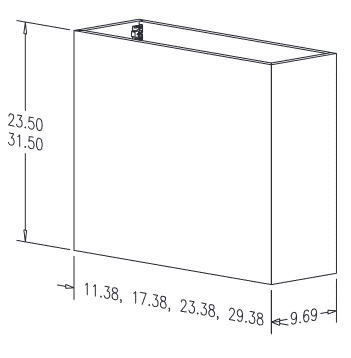 1 BUDGET Euro Wood Range Hood