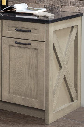 Modern Farmhouse Island X-Panel 36"W x 34-1/2"H - 1-1/2 Inch Thick