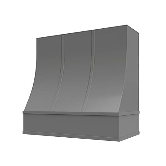 Sidney with Wood Strapping Range Hood - Flat Trim