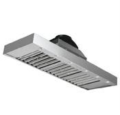 Proline Vortex 600CFM Stainless Insert for 48"W Hood