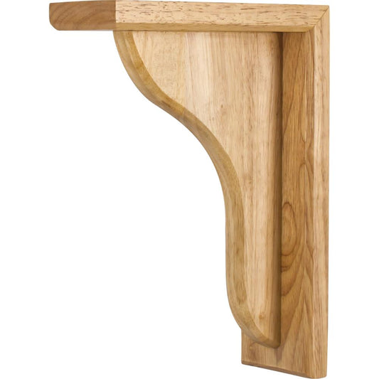 Traditional Wood Bar Bracket Corbel 3" x 7-5/8" x 10-1/2", 1 Pair