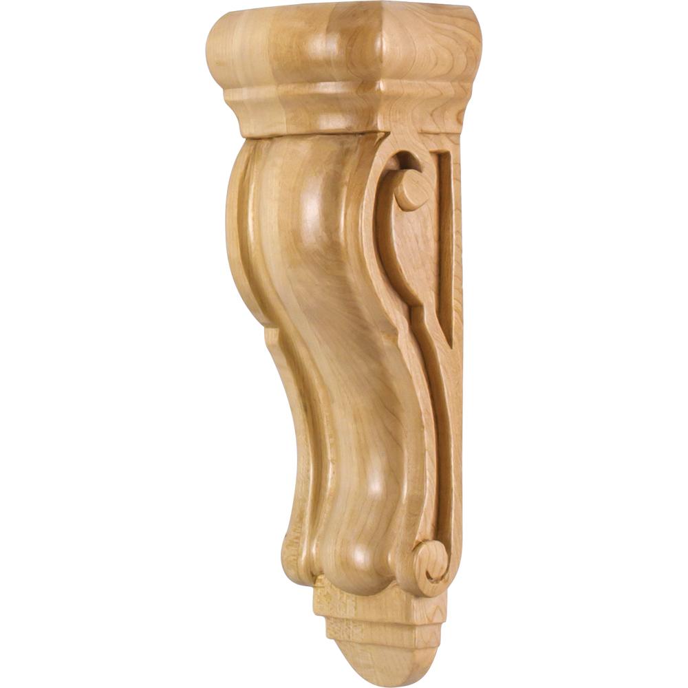 Smooth Profile Rounded Traditional Corbel3-5/8" x 2-1/2" x 10", 1 Pair