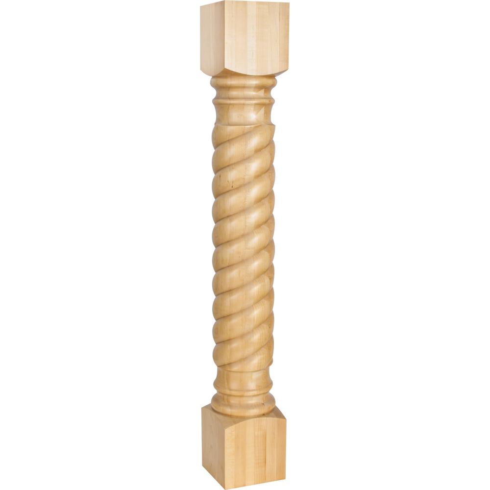 Rope Post 35-1/2" Tall x 5" Square